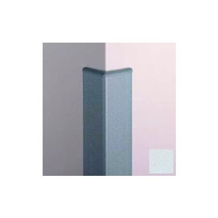 Pawling Surface Mounted Corner Guard, 90Deg, 3'' Wings, 8'H W/Caps, BL Ice CG-10-8-29